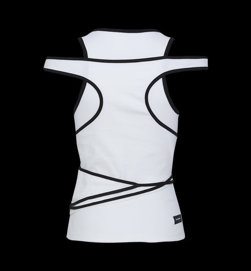 Shade Tank Top / White